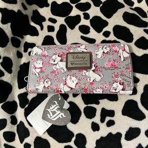 Aristocats Marie Floral loungefly wallet